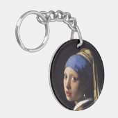 Porte-clés La Fille avec une perle de Johannes Vermeer (Devant gauche)