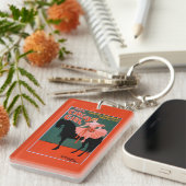 Porte-clés La fille de cirque - femme sur le Theatrical de (Devant droit)