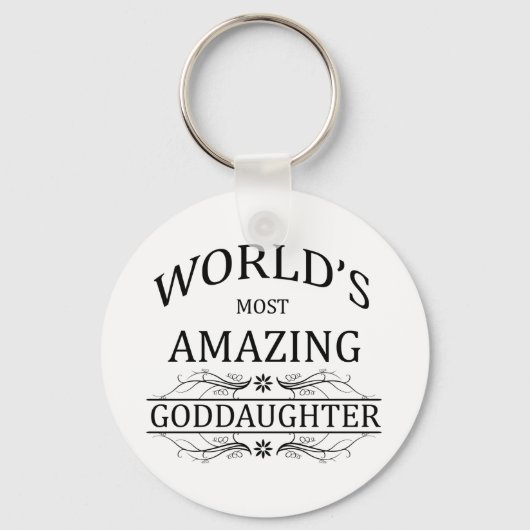 Porte-clés La fille fille la plus Extraordinaire du monde (Recto)