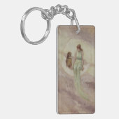 Porte-clés La fille porte - clé de la sorcière (Devant gauche)