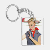 Porte-clés La fille qui a volé des avions (Devant gauche)