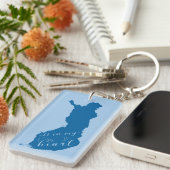 Porte-clés La Finlande Est Dans Mon Coeur (Devant droit)