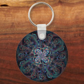 Porte-clés La Fleur Peacock (Recto)