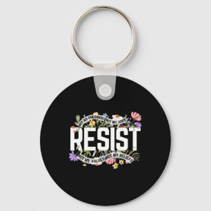Porte-clés La florale anti-Trump ne résiste pas à mon préside