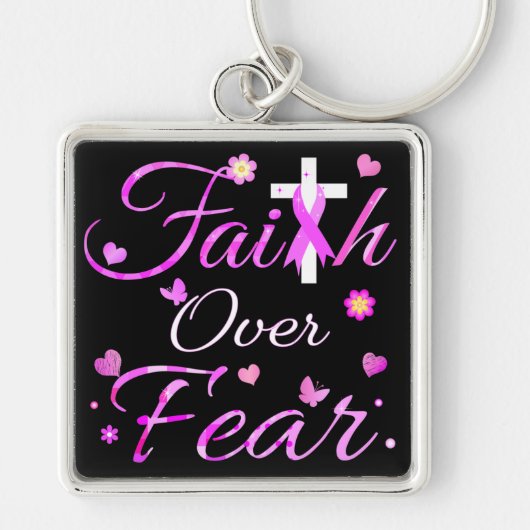 Porte-clés La foi au-dessus de la peur (Devant)