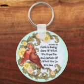 Porte-clés La foi des cardinaux chrétiens (Recto)