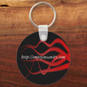 Porte-clés La folie du Tentacle rouge (Recto)