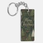 Porte-clés La forêt dorée de Noël (Devant gauche)