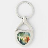 Porte-clés La forêt (nature) (Devant)