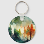 Porte-clés La forêt (nature) (Verso)