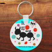 Porte-clés La fourmi connaît (Recto)