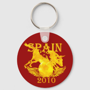 Porte-clés La Furia Roja Espagne 2010 porte - clé pour les fa