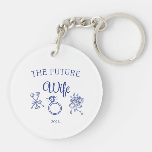 Porte-clés La future épouse (Dos)