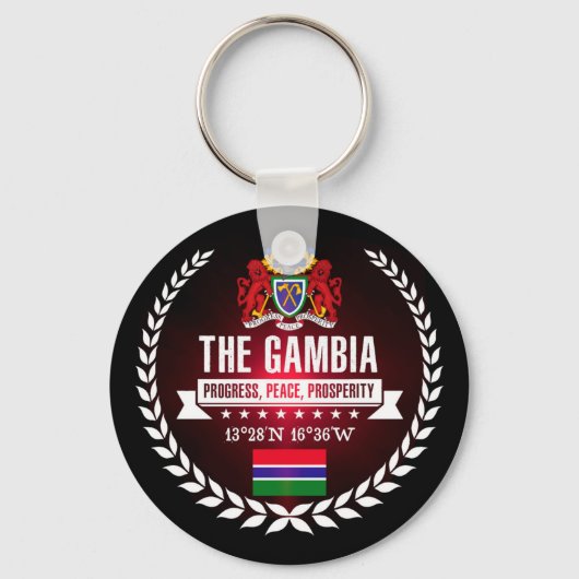 Porte-clés La Gambie (Recto)