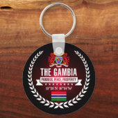 Porte-clés La Gambie (Recto)
