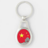 Porte-clés La Grande Muraille de la Chine (Devant)