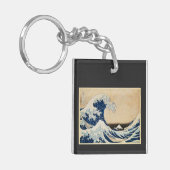 Porte-clés La Grande Vague au large de Kanagawa par Hokusai (Devant gauche)