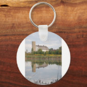 Porte-clés La grange reflétée dans l'eau (Recto)