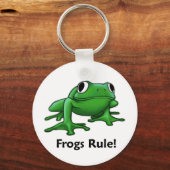 Porte-clés La grenouille est la règle ! (Recto)