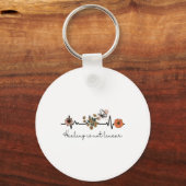 Porte-clés La guérison du devis de santé n'est pas linéaire (Recto)