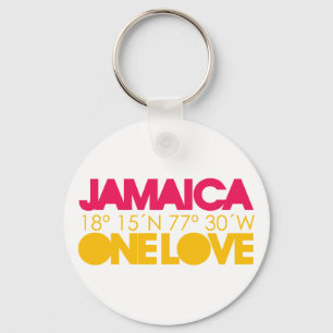 Porte-clés La Jamaïque un porte - clé d'amour