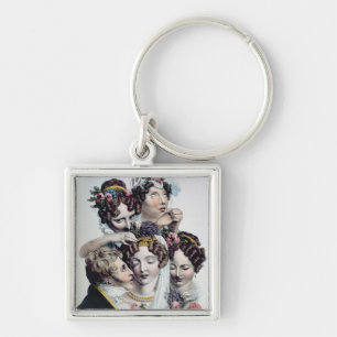 Porte-clés La jeune mariée, c.1820 (litho)