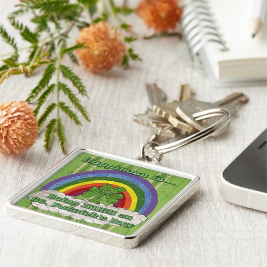 Porte-clés La Journée de Saint Patrick (Côté)