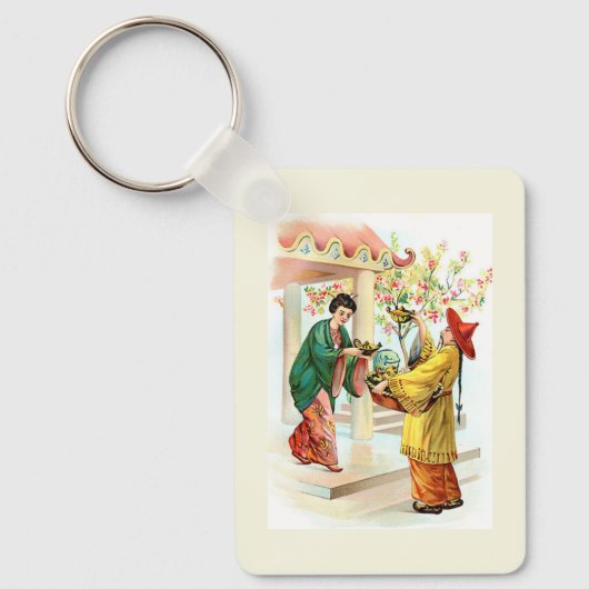 Porte-clés La Lampe d'Aladdin (Recto)