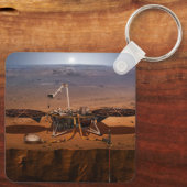 Porte-clés La Lander de l'Insight (Verso)