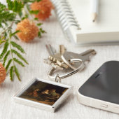 Porte-clés La leçon de lecture (Côté)