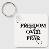 Porte-clés La liberté face à la peur (Recto)