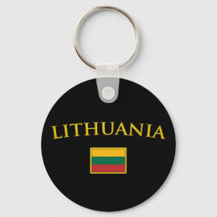 Porte-clés La Lithuanie d'or