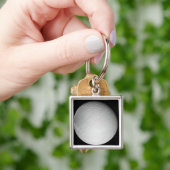 Porte-clés La lune de Saturne Dione (main)