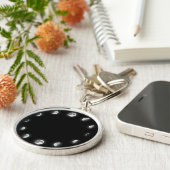 Porte-clés La lune fraîche met le porte - clé en phase (Côté)