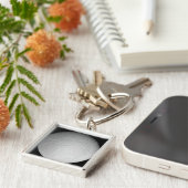 Porte-clés La lune glacée de Saturne Rhea (Côté)