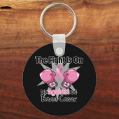 Porte-clés La lutte contre le cancer du sein (Recto)