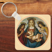 Porte-clés La Madone à l'Enfant de Botticelli (Recto)