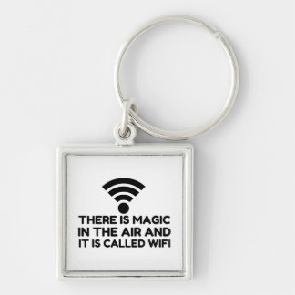 PORTE-CLÉS LA MAGIE DANS L'AIR EST WIFI