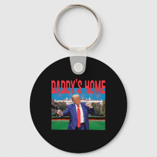 Porte-clés La maison de papa Trump rose Trump 2024 Prendre l'
