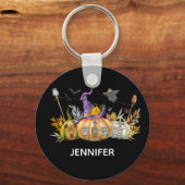 Porte-clés La Maison des Pompiers haunted (Recto)