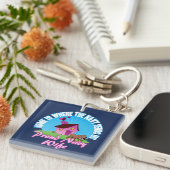 Porte-clés La maison est où… (Devant Droit)