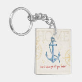 Porte-clés La maison est où vous placez votre Ancre (Devant gauche)