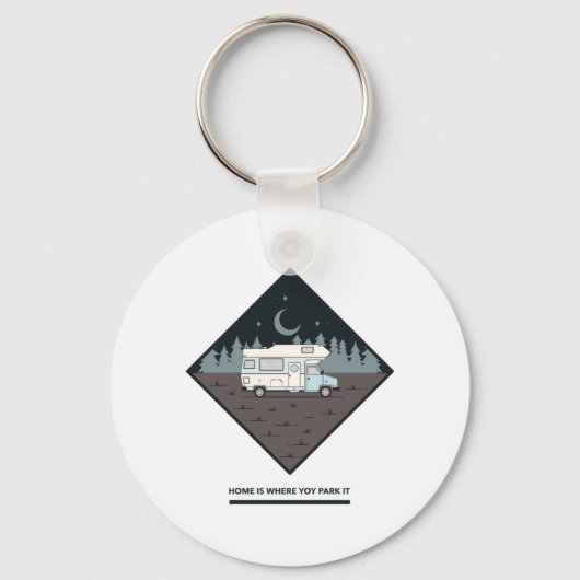 Porte-clés La Maison Où Est Mon Van (Recto)