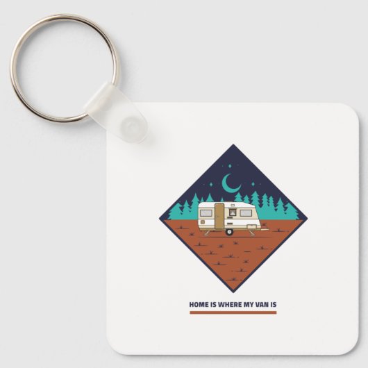 Porte-clés La Maison Où Est Mon Van (Recto)