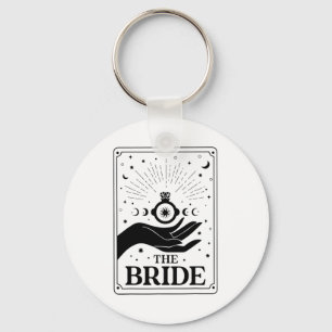 Porte-clés La mariée future Mme Tarot Gothique Mariage Party 