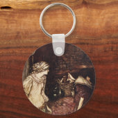 Porte-clés La mariée robotisée (Recto)