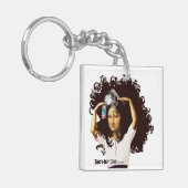 Porte-clés La mauvaise journée des cheveux de Mona Lisa (Devant gauche)