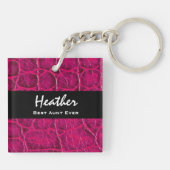 Porte-clés La meilleure idée de cadeau d'impression (Dos)