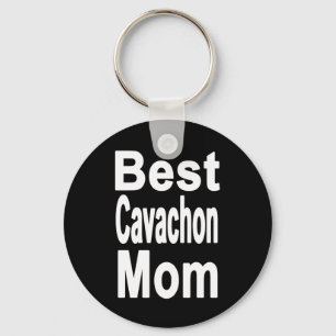 Porte-clés La meilleure maman de Cavachon