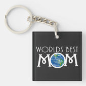 Porte-clés La Meilleure maman de Worlds (Devant)